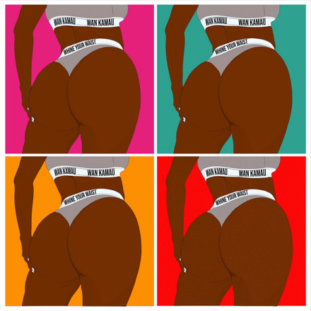 Wan Kamau - Whine your Waist